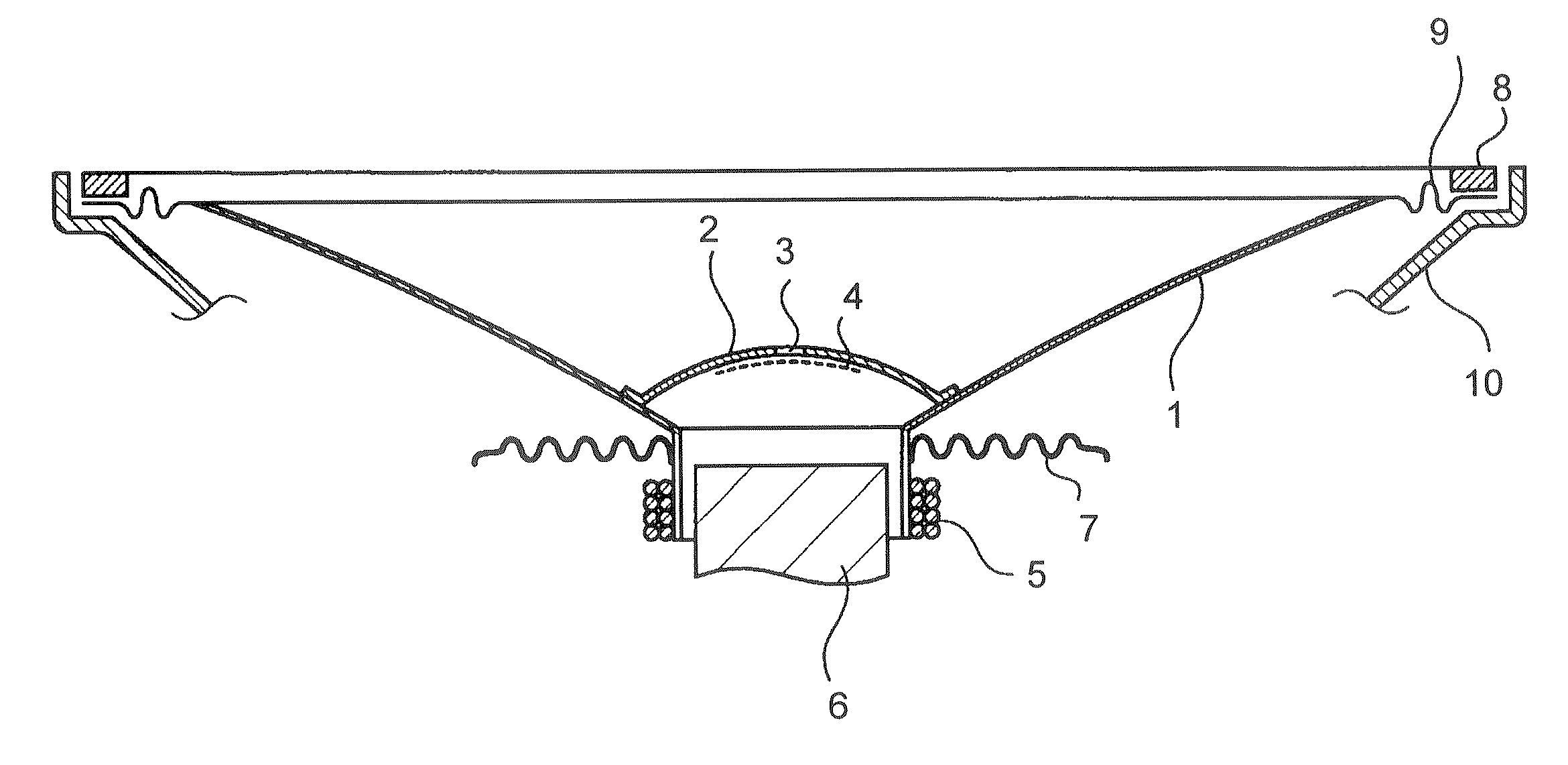 Acoustic diaphragm, and method of fabricating acoustic diaphragm