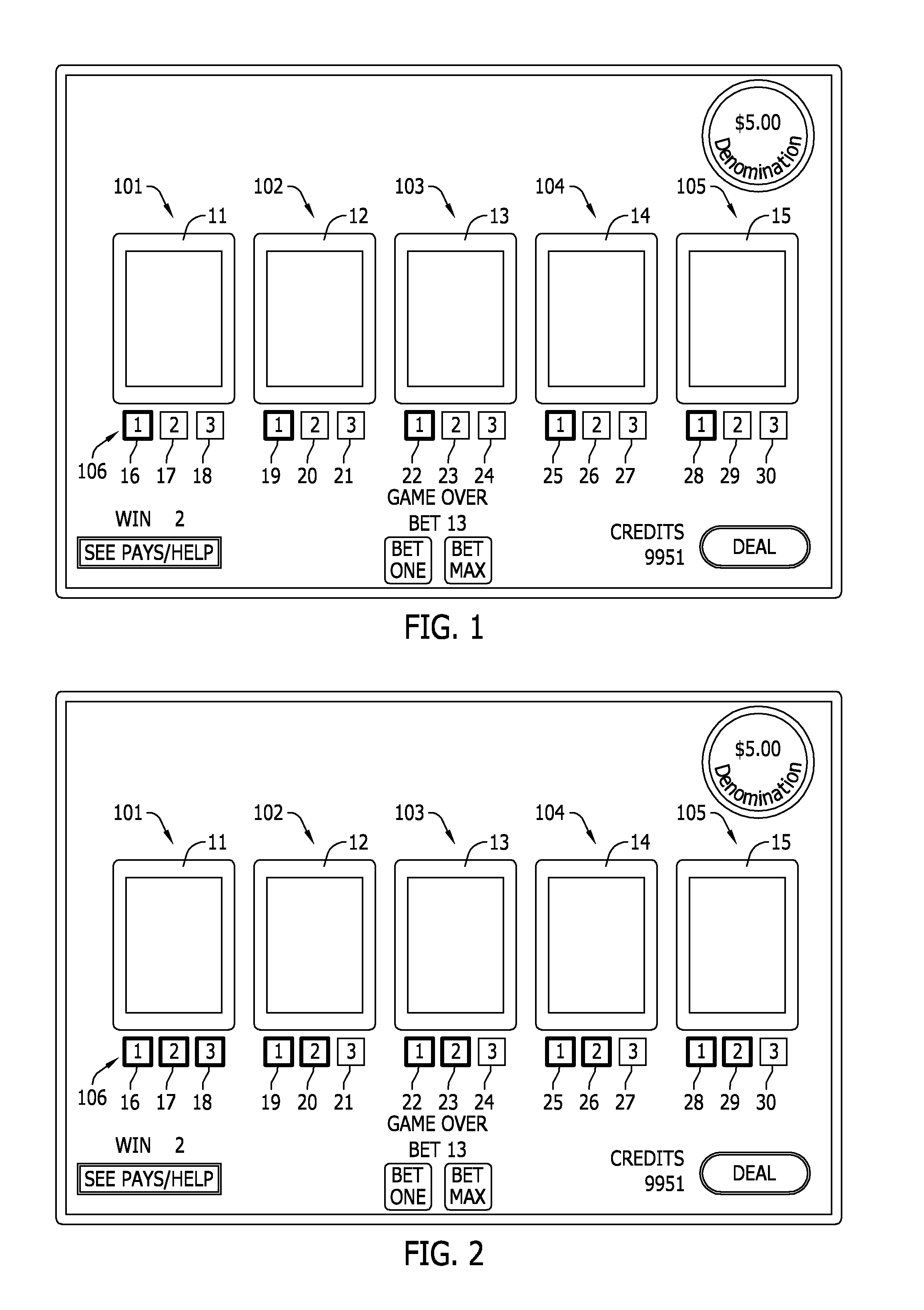 Draw Poker With Option To Wager For Additional Replacement Cards