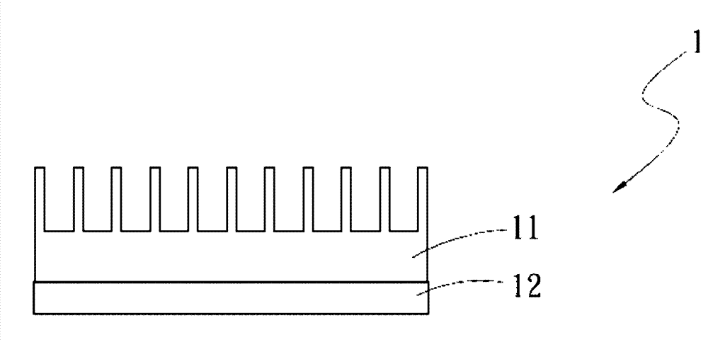 Heat radiation device and manufacturing method thereof