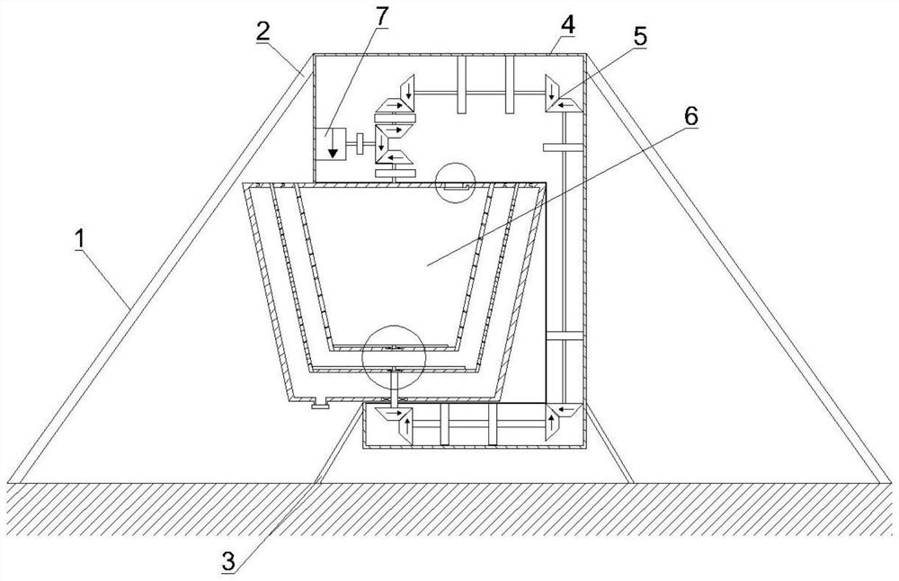 Water-based paint filtering machine