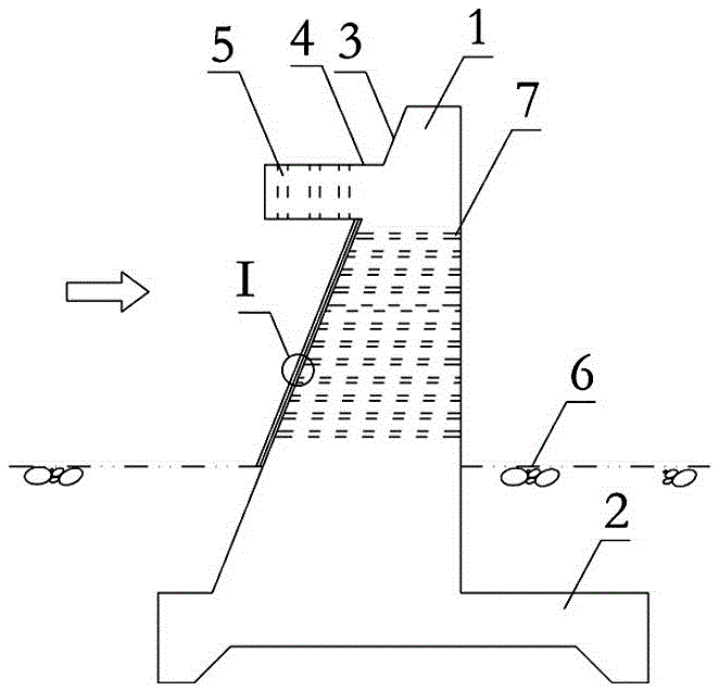 Multifunctional scouring resistance sand blocking dike