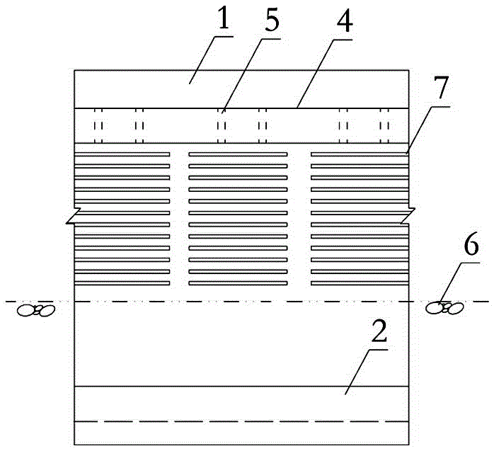 Multifunctional scouring resistance sand blocking dike