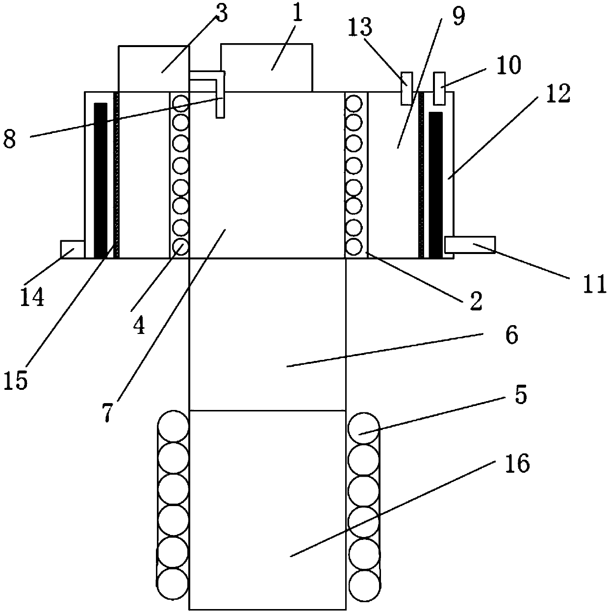 Light alloy magnetic ultrasonic casting and rolling integrated device and method