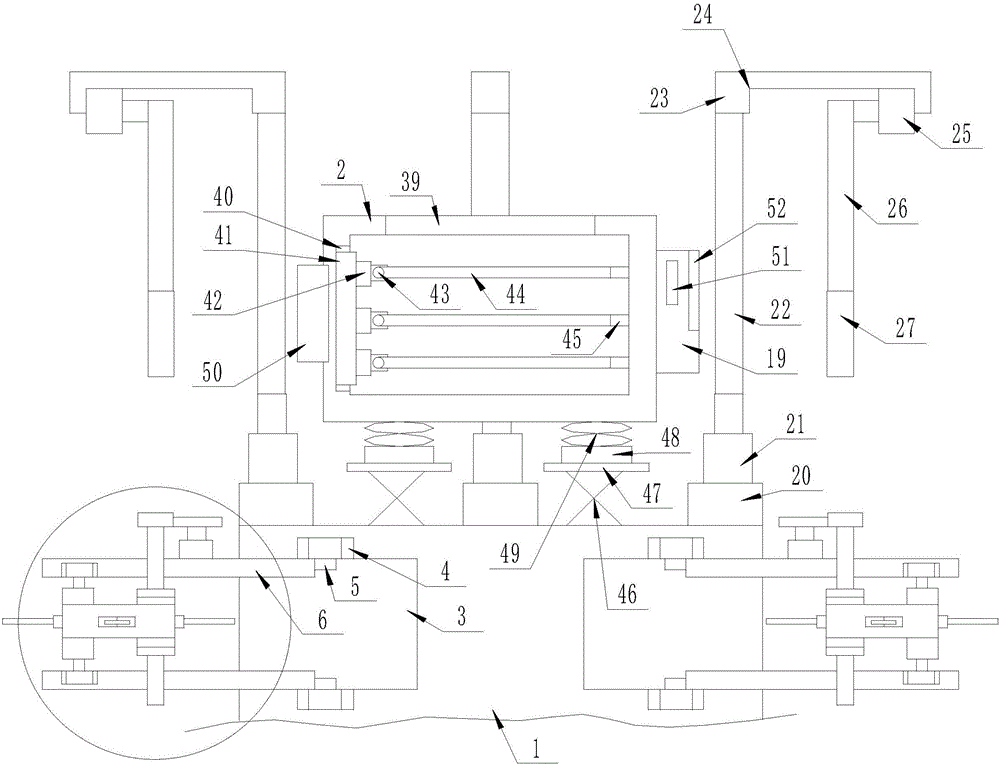 Automatic cotton straw collection device