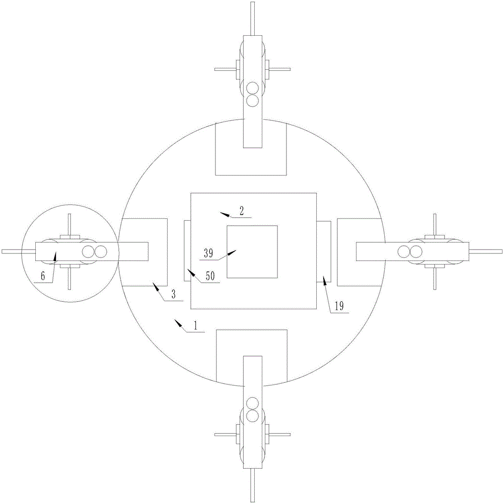 Automatic cotton straw collection device