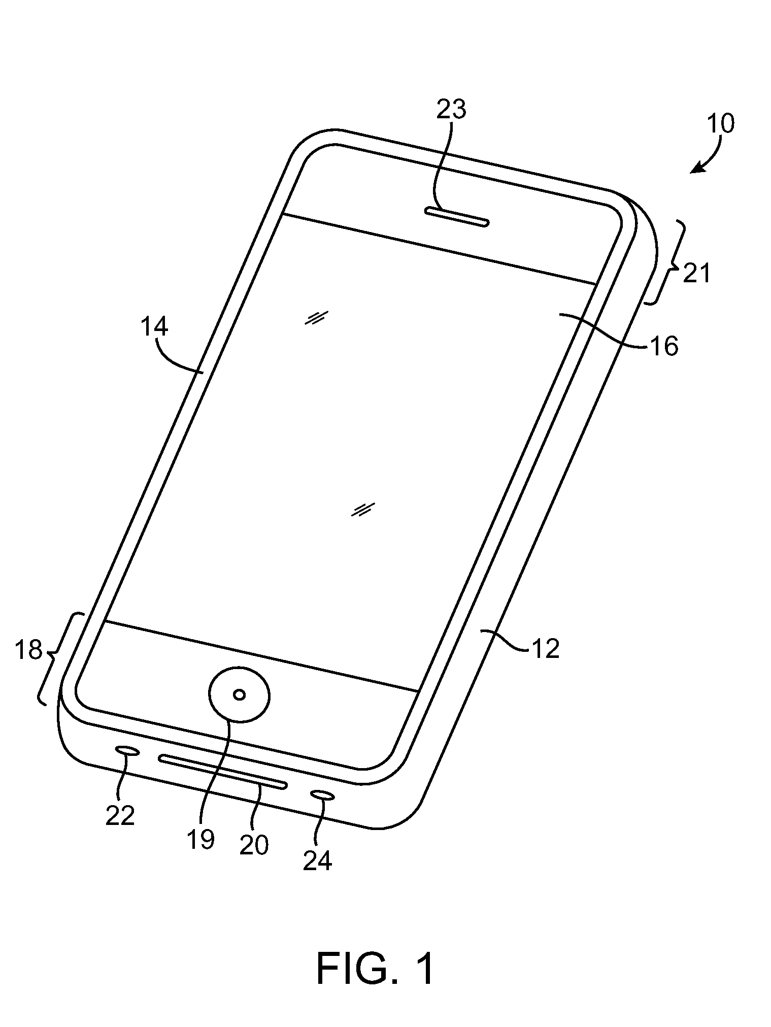 Button assembly with inverted dome switch