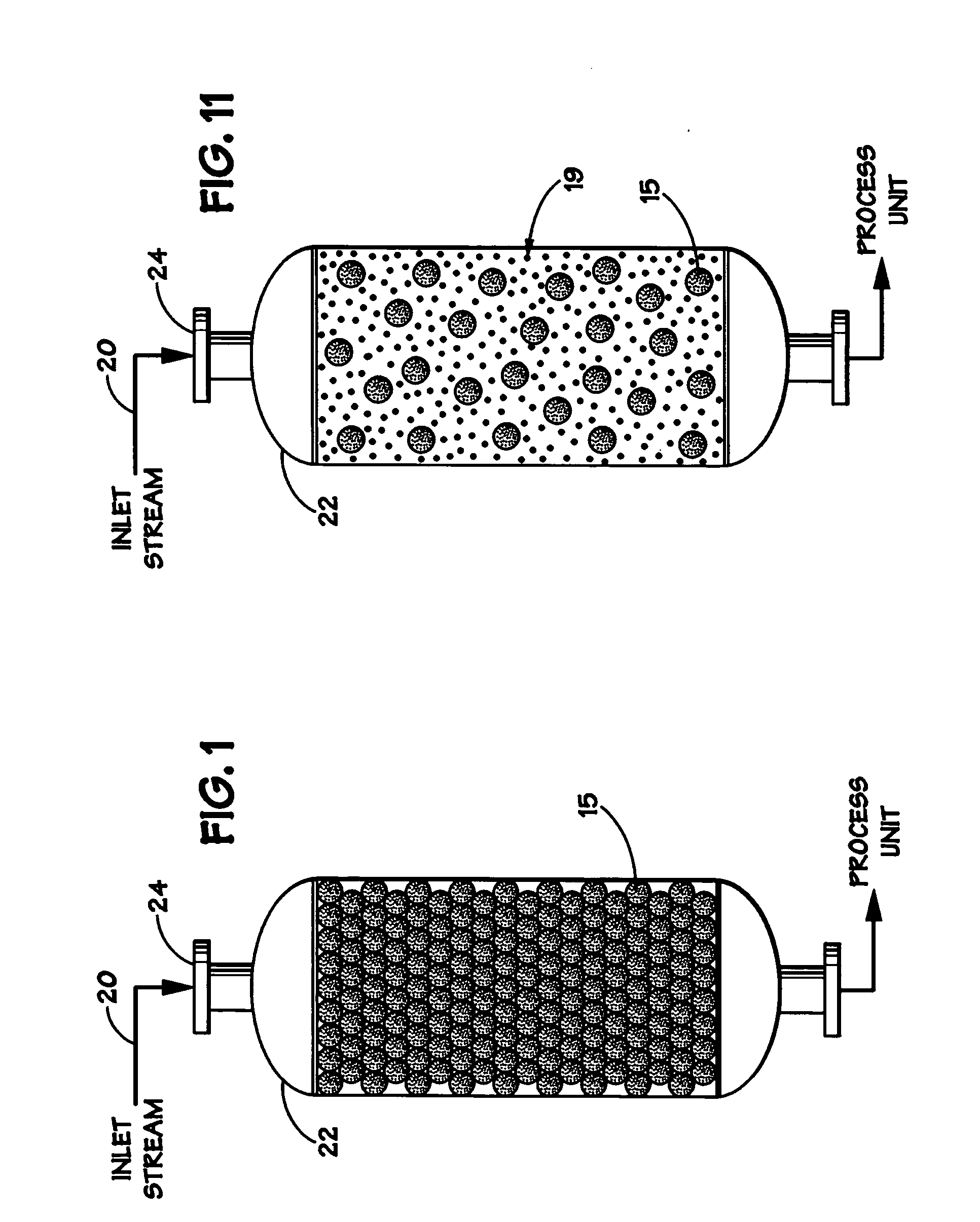 Decontamination of process streams