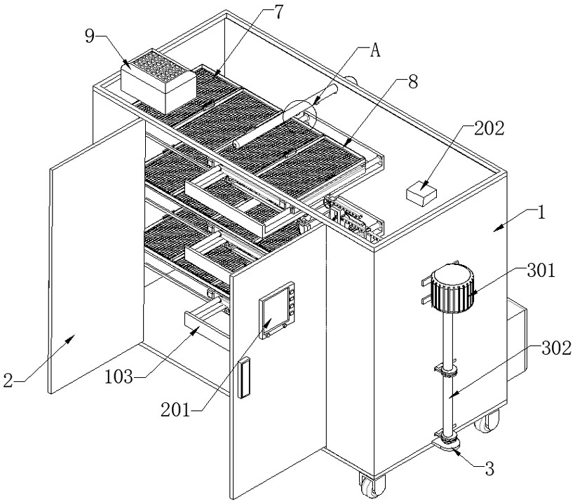 Black tea fermentation device and use method thereof