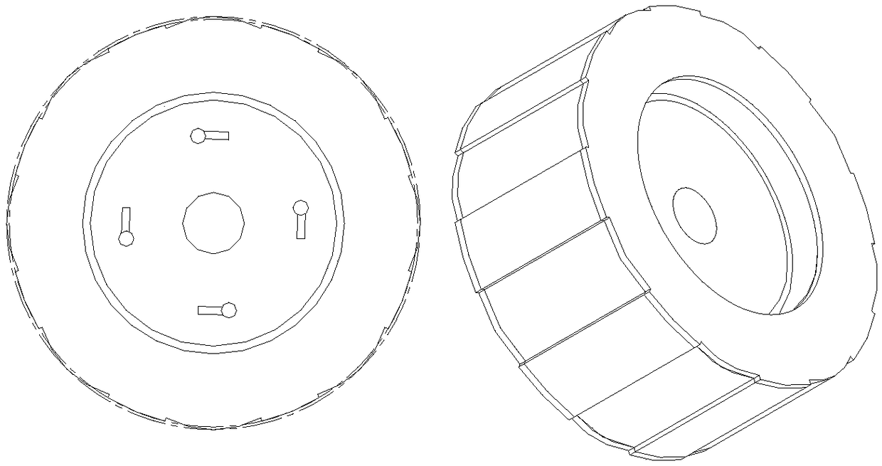 Rotor structure, motor rotor and motor