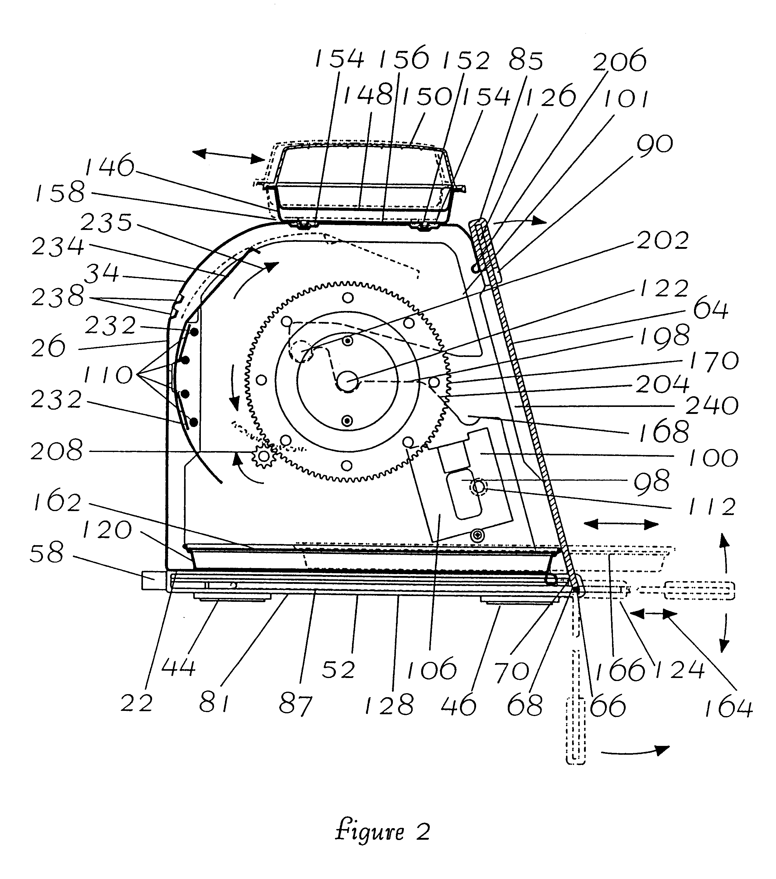 Convenient food supporting vessel for use on a rotisserie cooking spit