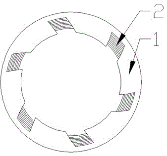 A swirl filter joint