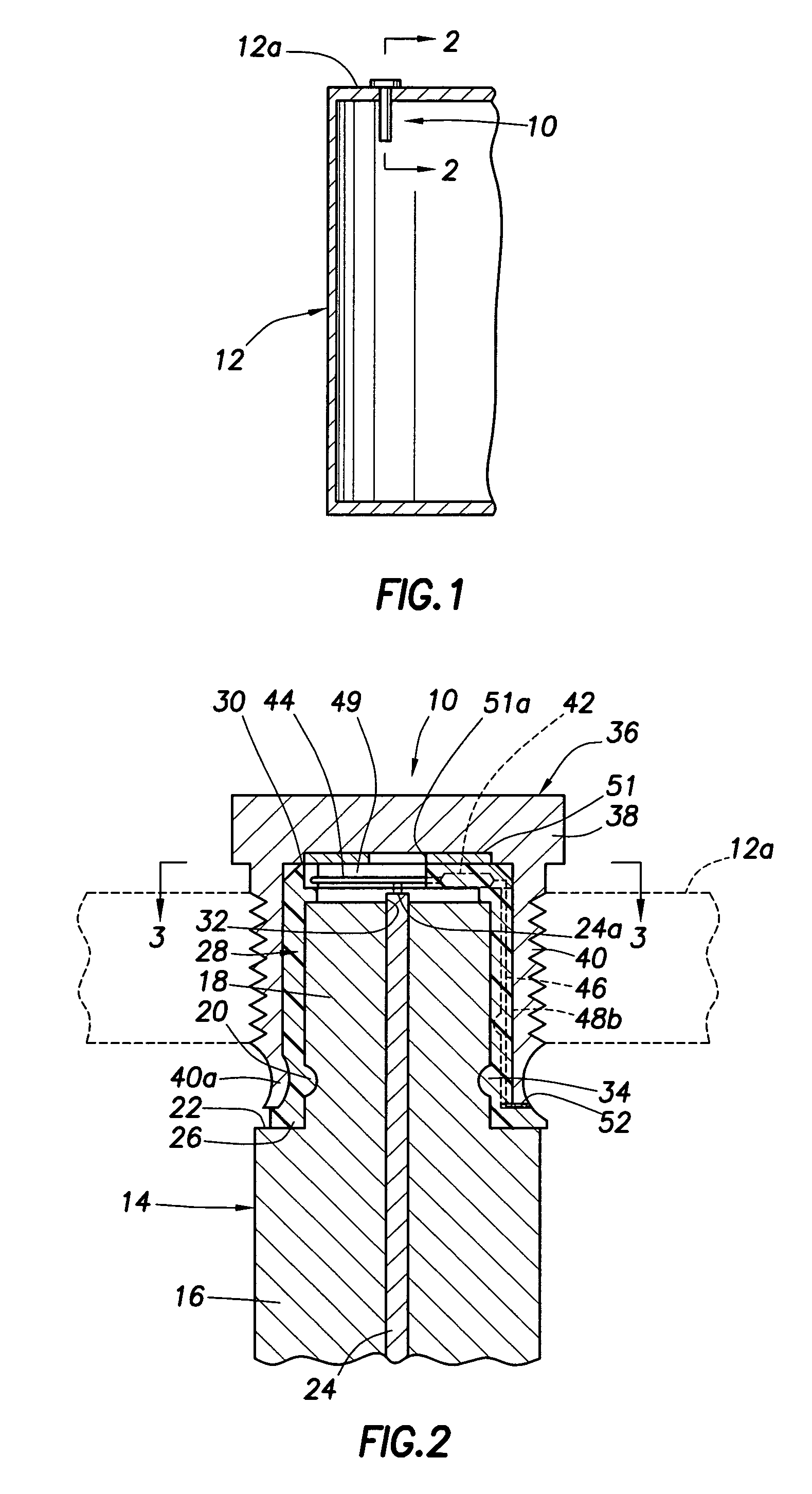 Resistored anode construction