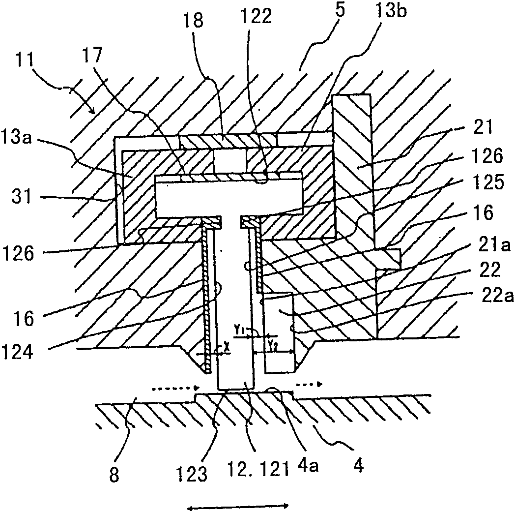 Shaft sealing mechanism and turbine