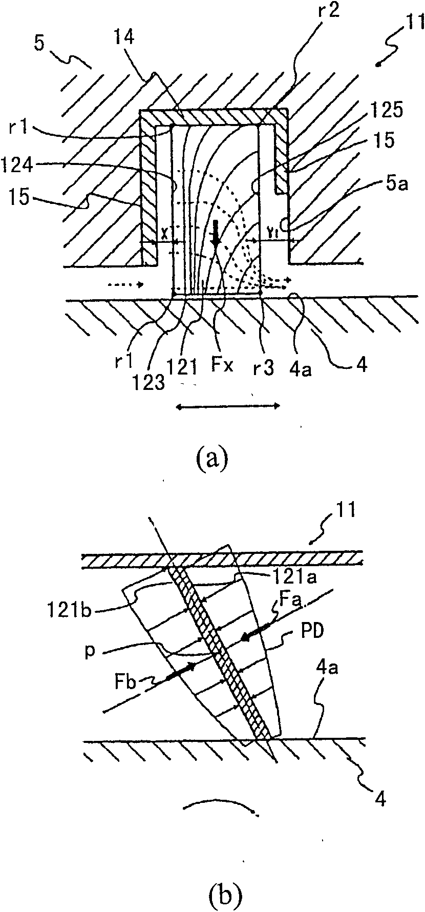 Shaft sealing mechanism and turbine