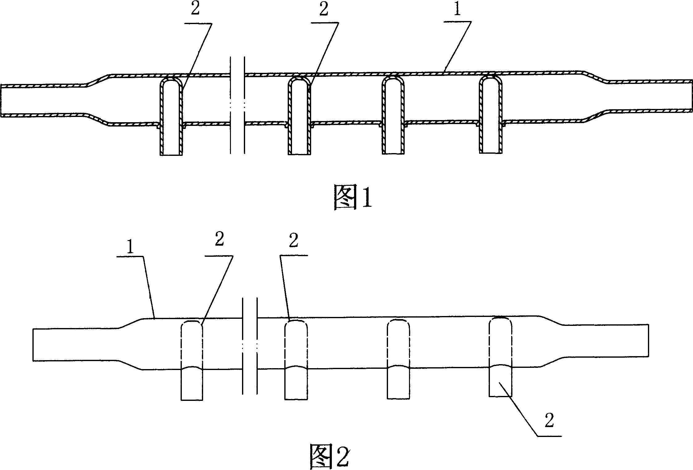 Water delivery tank and its welding method