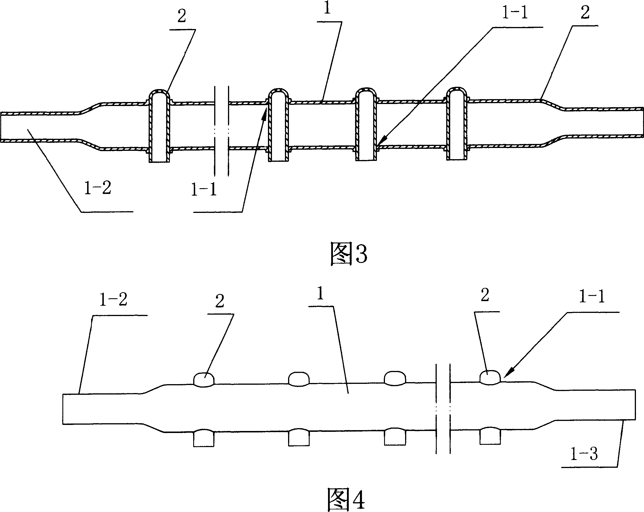 Water delivery tank and its welding method