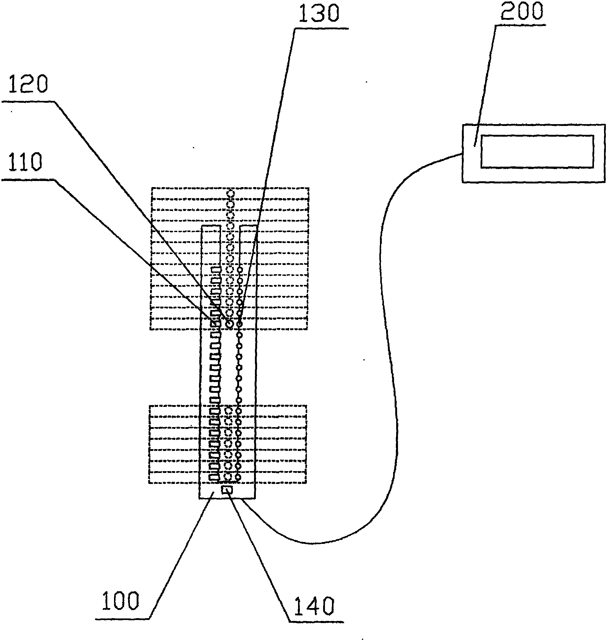 Strength training device balance weight and operating parameter measuring method based on infrared sensing technology