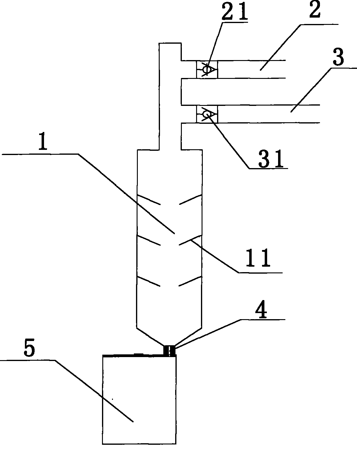 Sealing method of battery vacuum and evacuating device