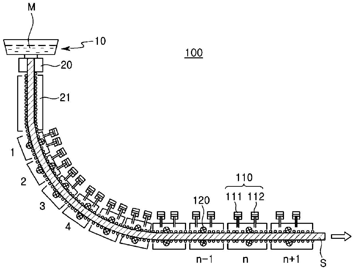 Continuous casting apparatus and method