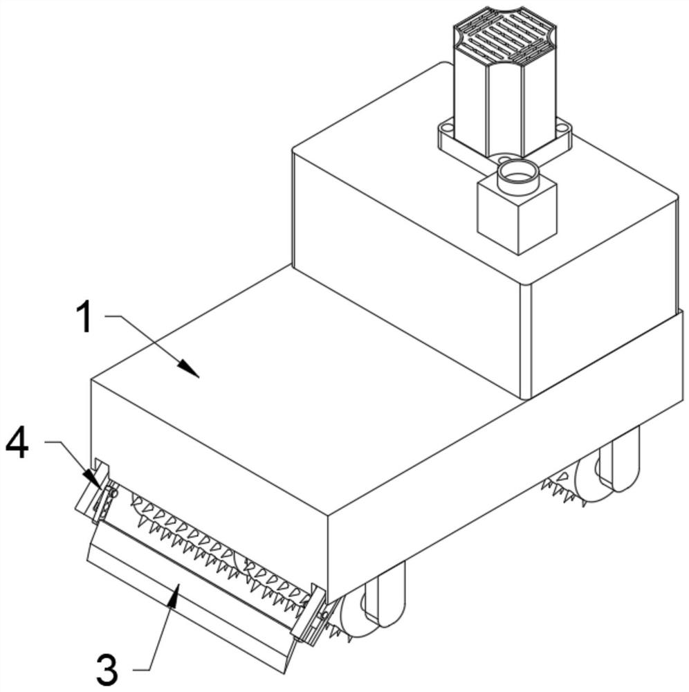 A mobile ice breaking device for road bridges based on municipal buildings