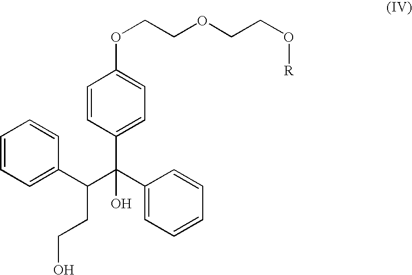 Method for the preparation of 2-{2-[4-(4-chloro-1,2-diphenylbut-1-enyl)phenoxy]ethoxy}ethanol and its isomers