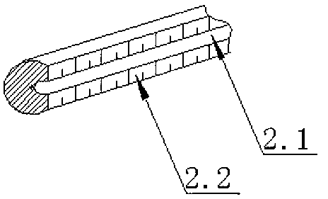 Forging length size online quantifying inspection tool