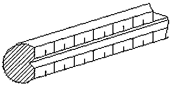 Forging length size online quantifying inspection tool