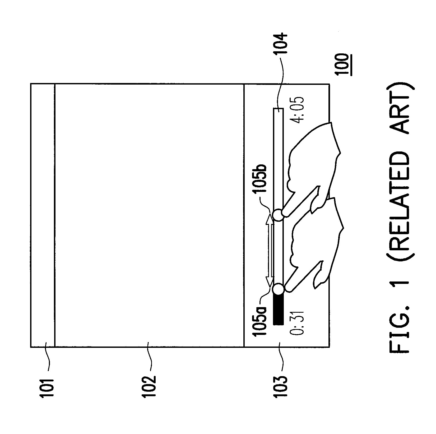 Method of displaying music lyrics and device using the same