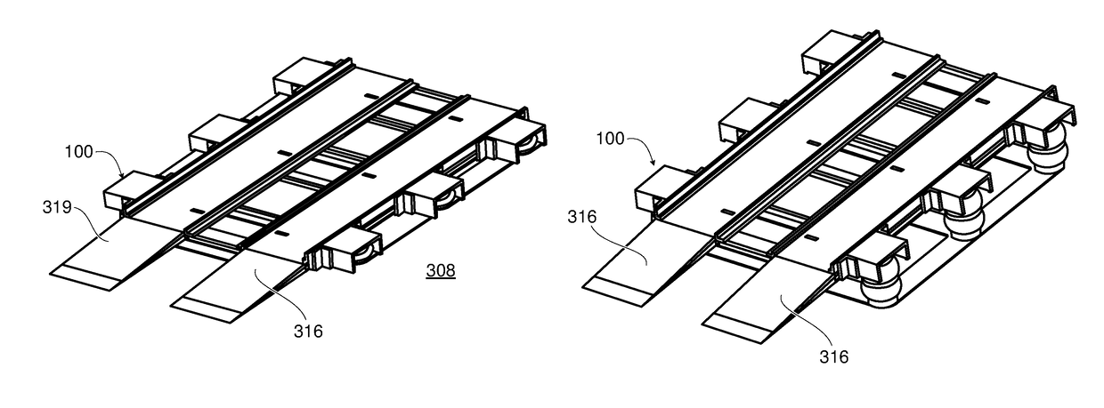 Transportation pallet and method for depalletizing load