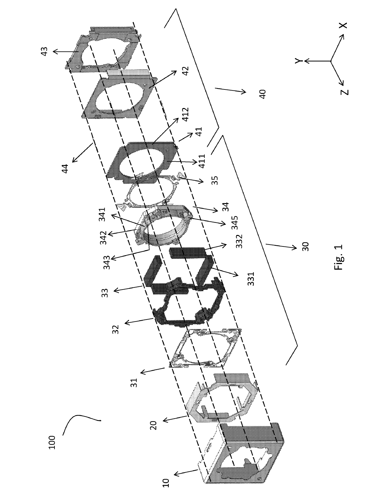 Optical image anti-shake device with yoke