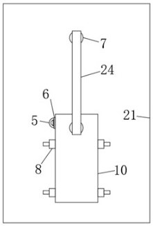 Automatic labeling device for breadcrumb production