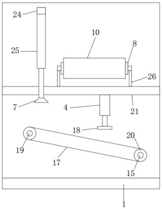 Automatic labeling device for breadcrumb production