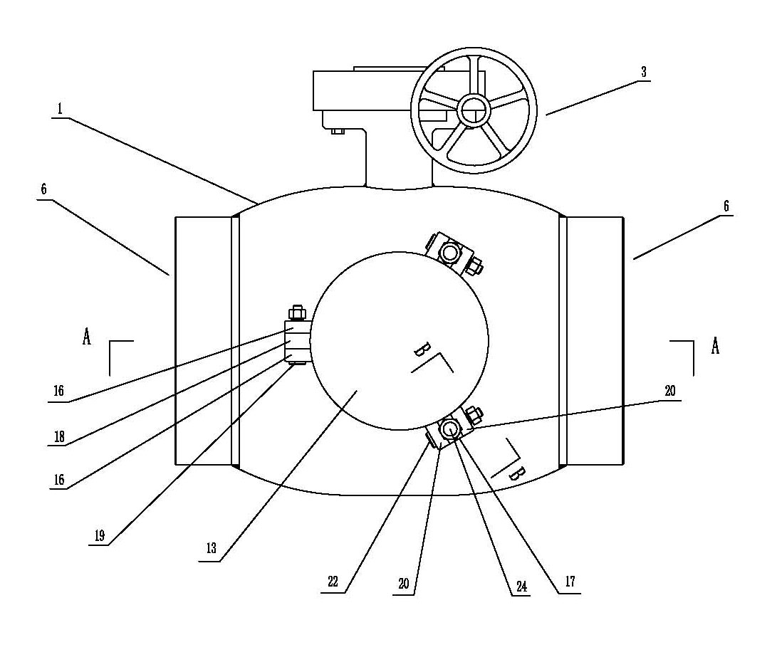 Ball valve with filter screen