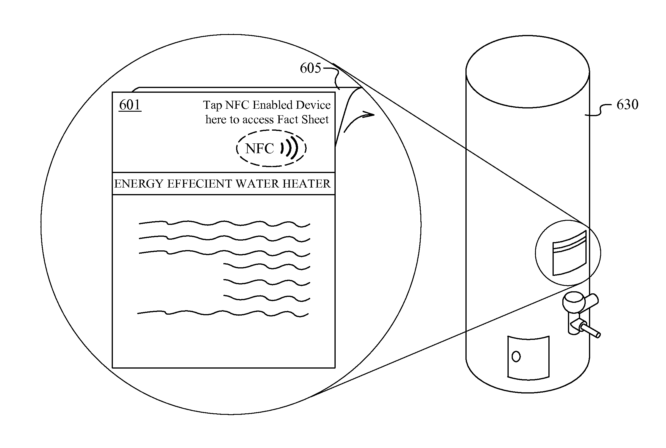 Method, system and apparatus for automatically linking digital content to a device