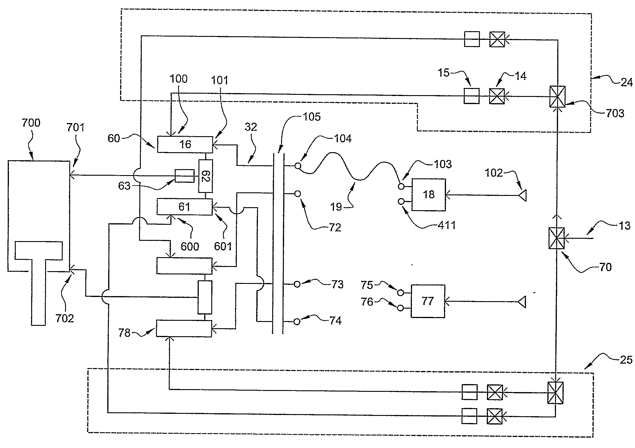 Modular backup fluid supply system