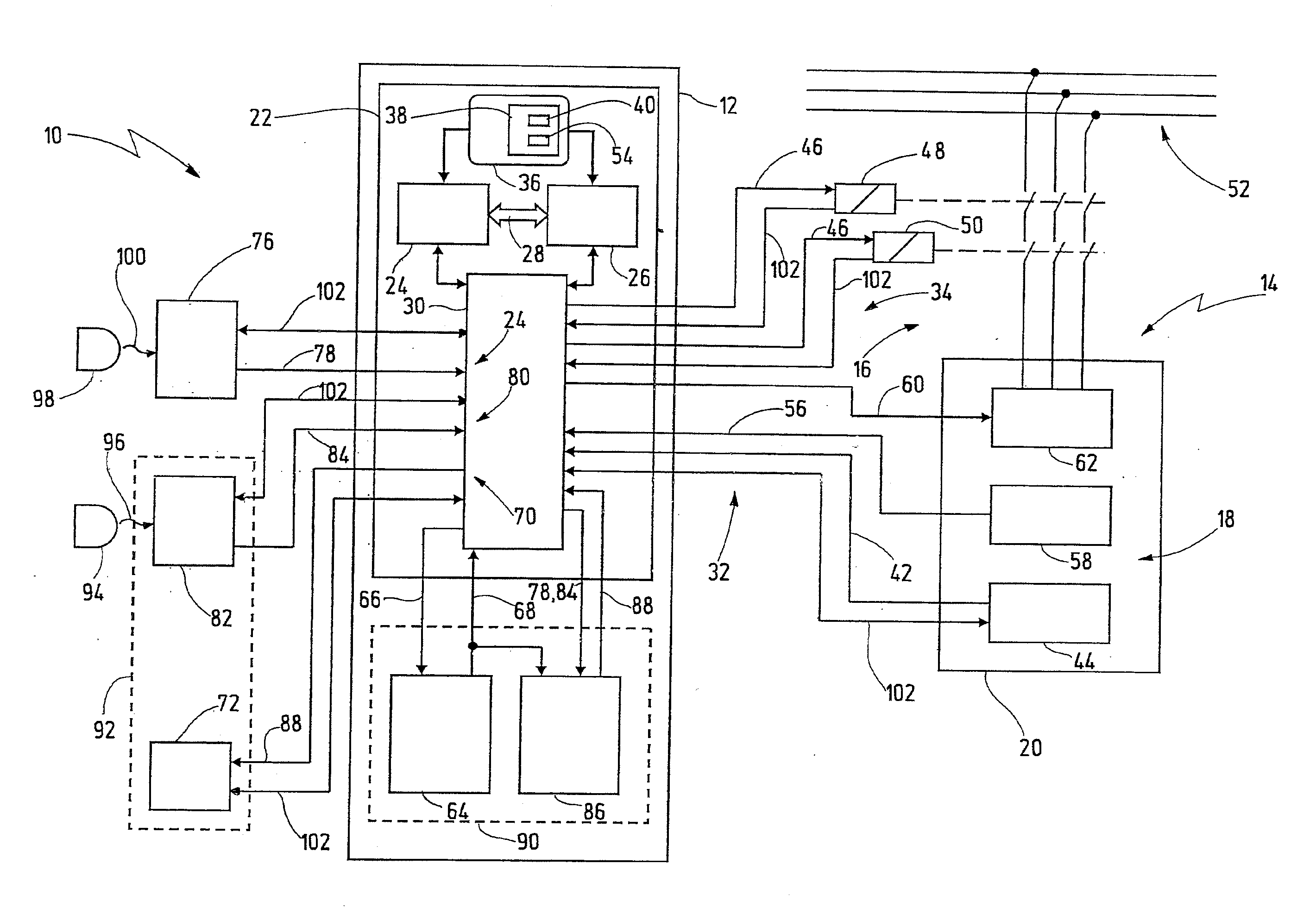 Safety controller and method for controlling an automated installation