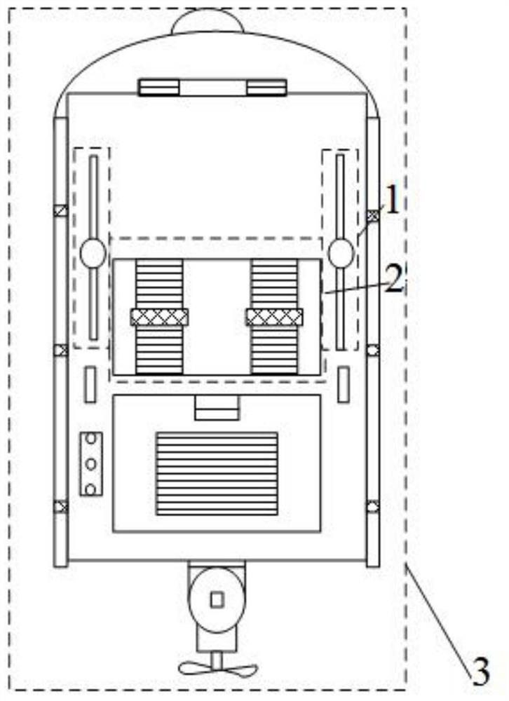 A double-sided anti-sinking, balanced control boat capable of stopping quickly