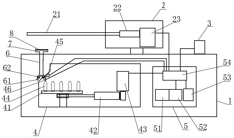 Full-automatic sampling device for roof runoff in different time periods