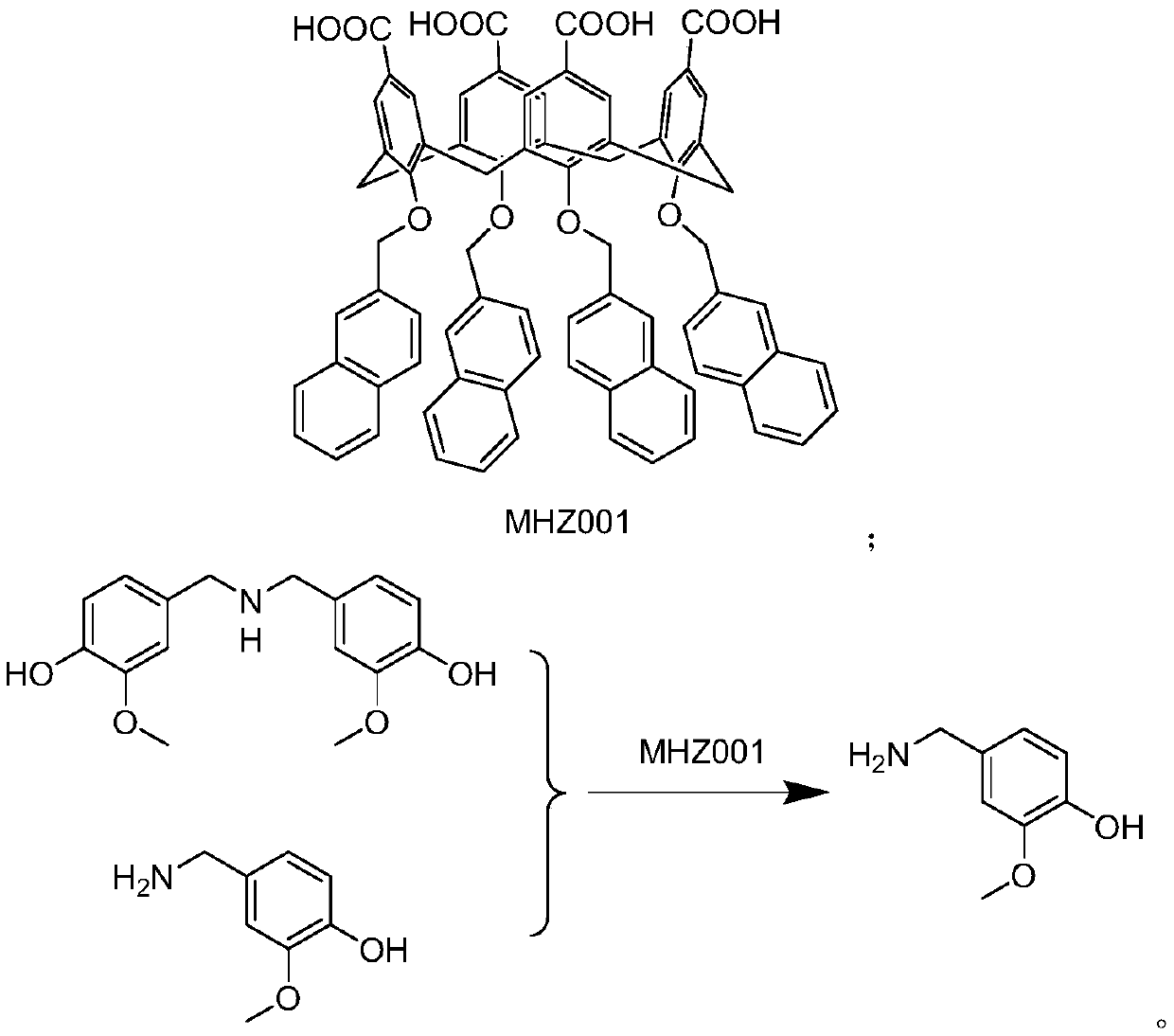 High-purity vanillylamine hydrochloride preparation method