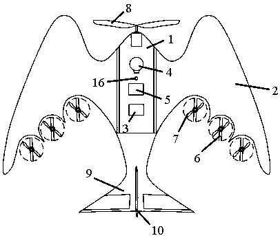 A vertical take-off and landing water-air amphibious aircraft