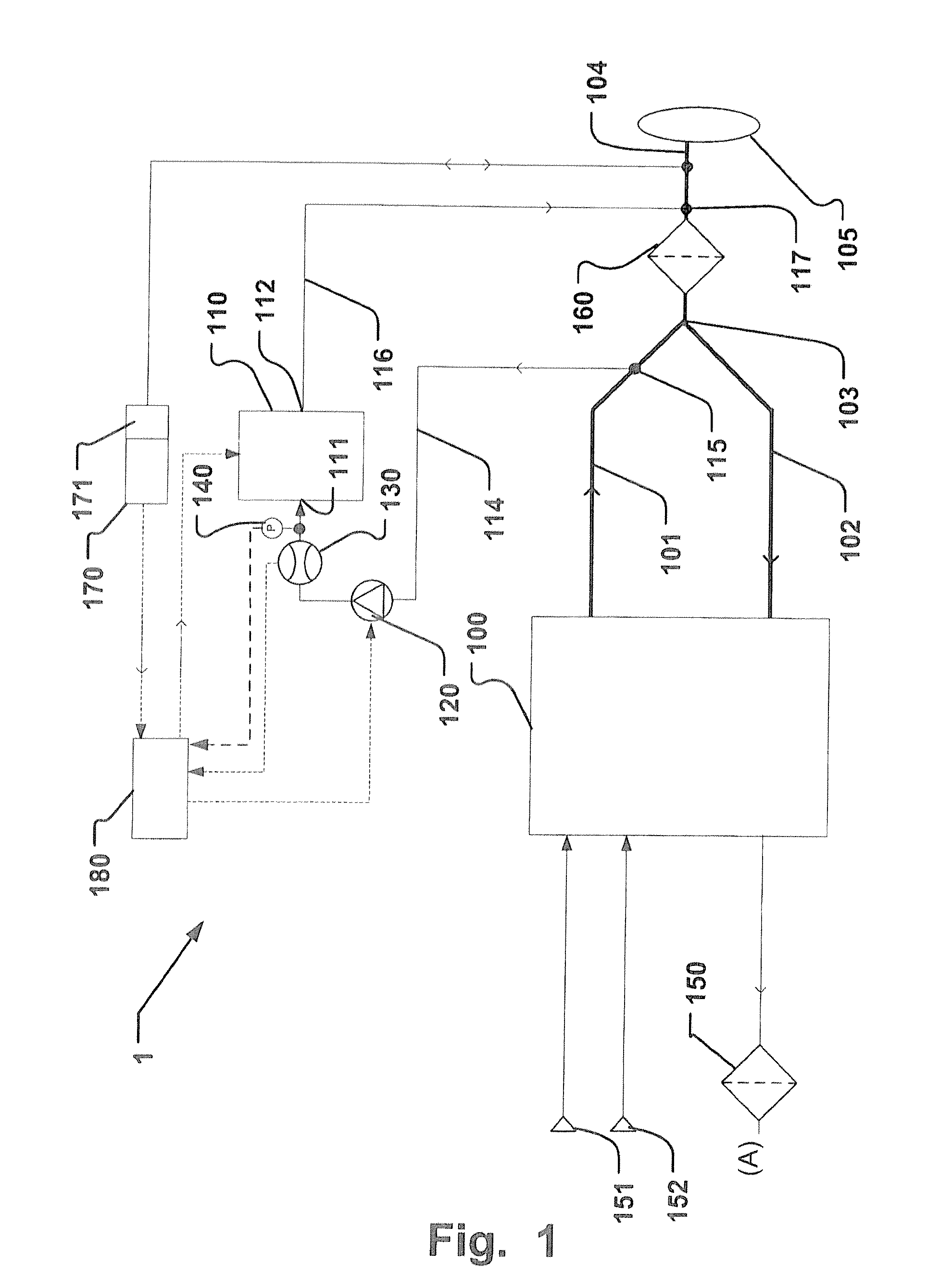 Device, an aggregate and a method for providing a gasified anesthetic agent