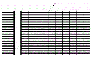 Simulated rainfall pattern macro-porous pavement water drainage capacity testing equipment and method