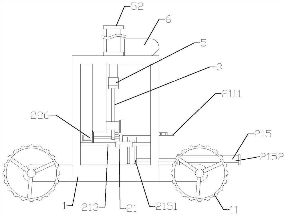 Ginger field arch frame transplanting machine