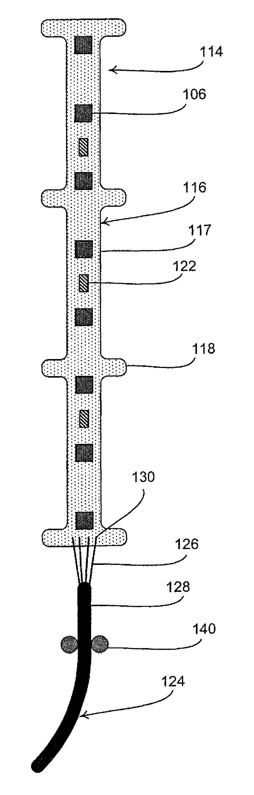 Flexible LED light strip for a bicycle and method for making the same