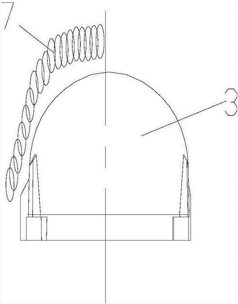 Motor insulating framework with asymmetrical tooth parts, motor stator, motor and compressor