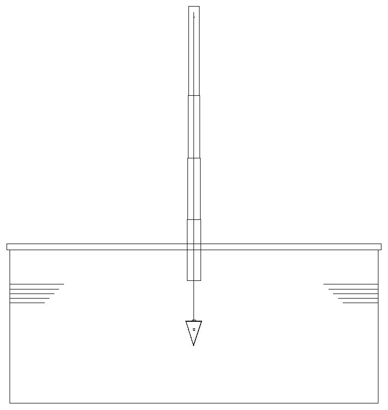 An automatic measuring device for fishing boat inclination test