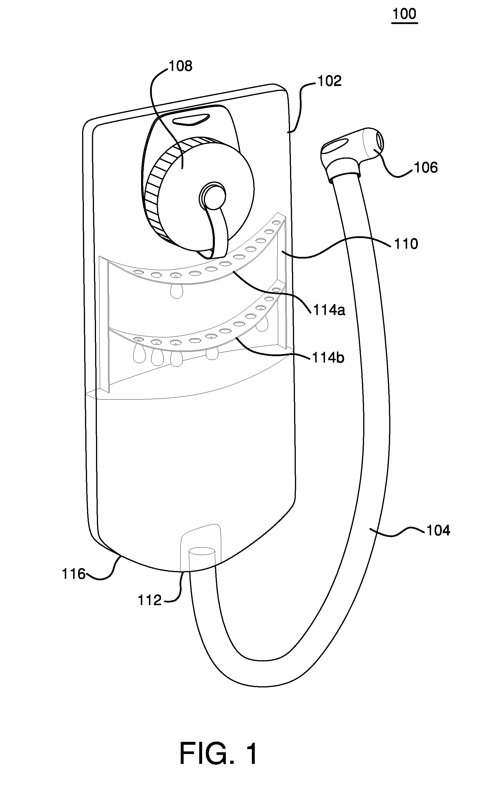 Slosh controlled personal hydration system