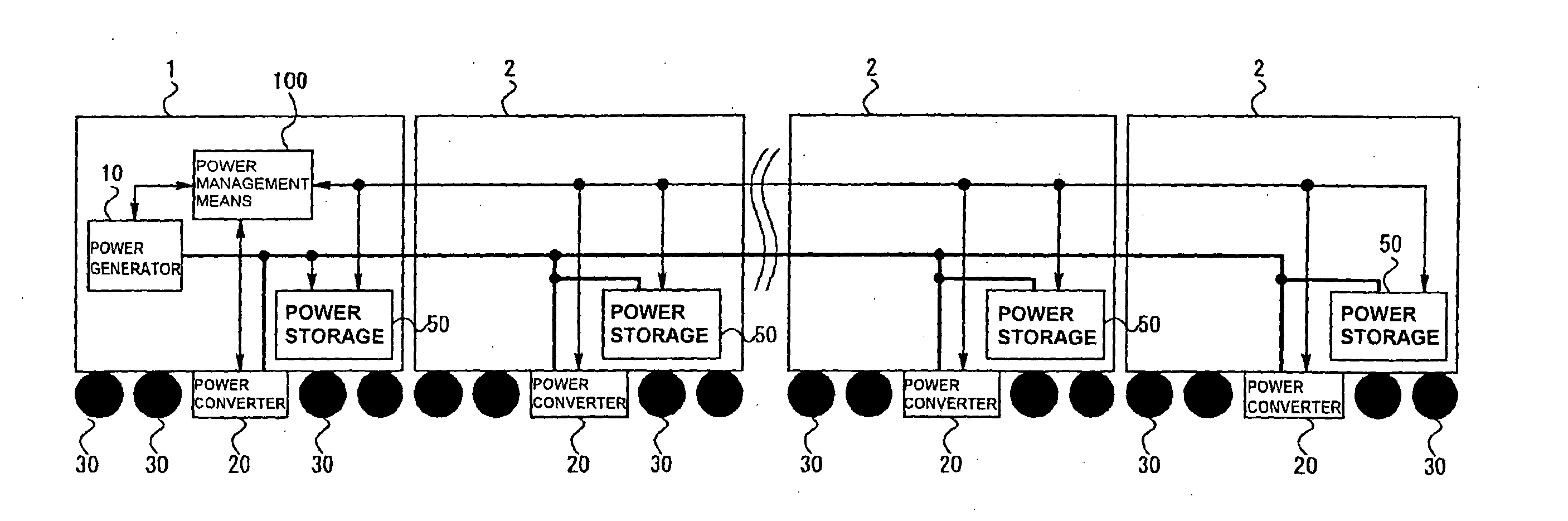 Railway car drive system