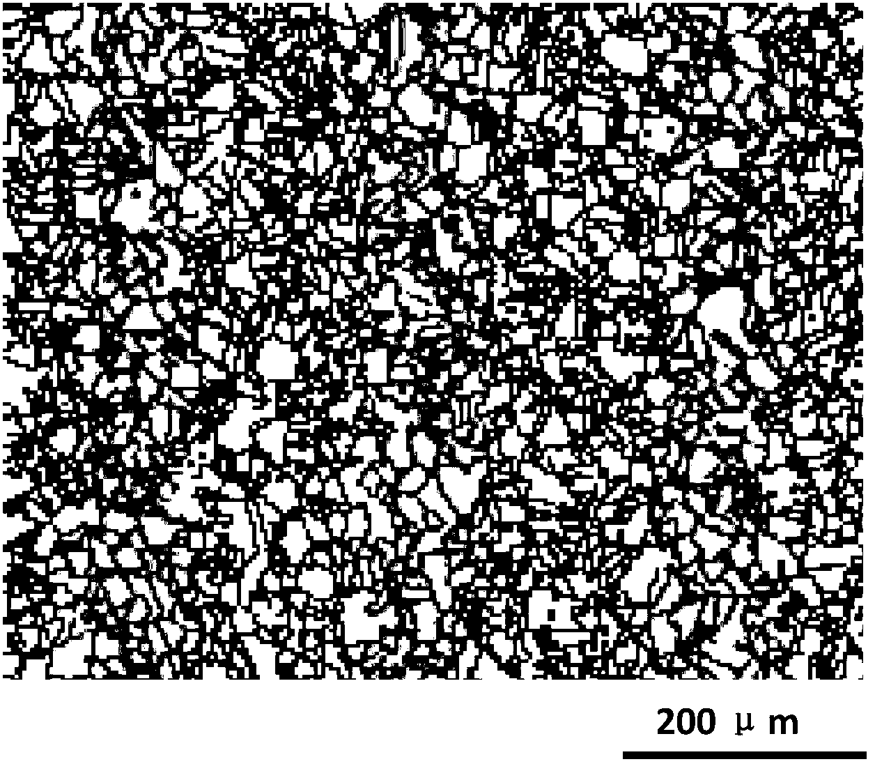 Cu-Ni alloy electro-polishing method used for EBSD test