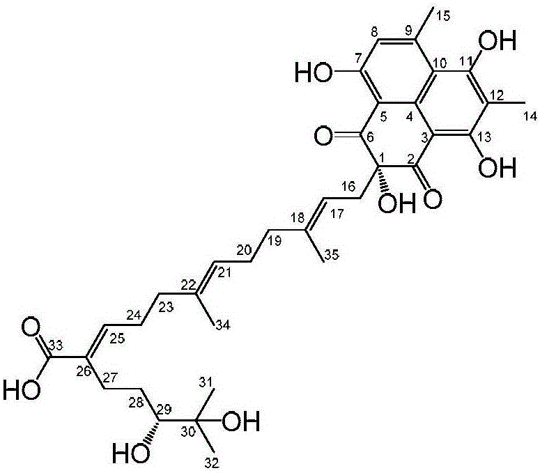 Aspergillus sp. for producing anti-HIV active substance and application of aspergillus sp.